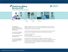 Tablet Screenshot of healthcarebillingserviceofny.com